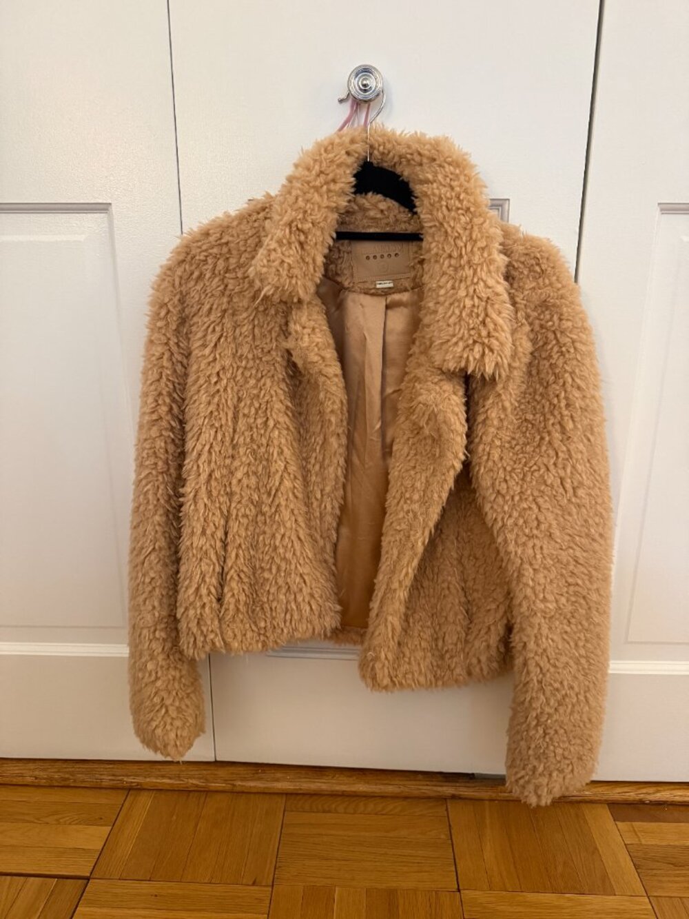 BLANKNYC Tan Sherpa/Fur Jacket